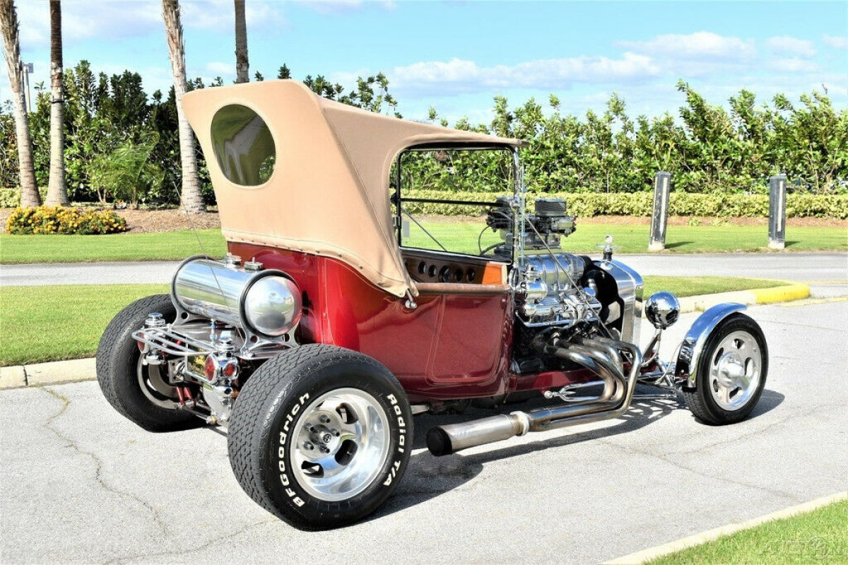 Impressive 1914 Ford T-bucket 406ci Automatic GM 671 Blower Lots of Upgrades 1914 Ford T-Bucket 406ci FE V8 GM 671 Blower