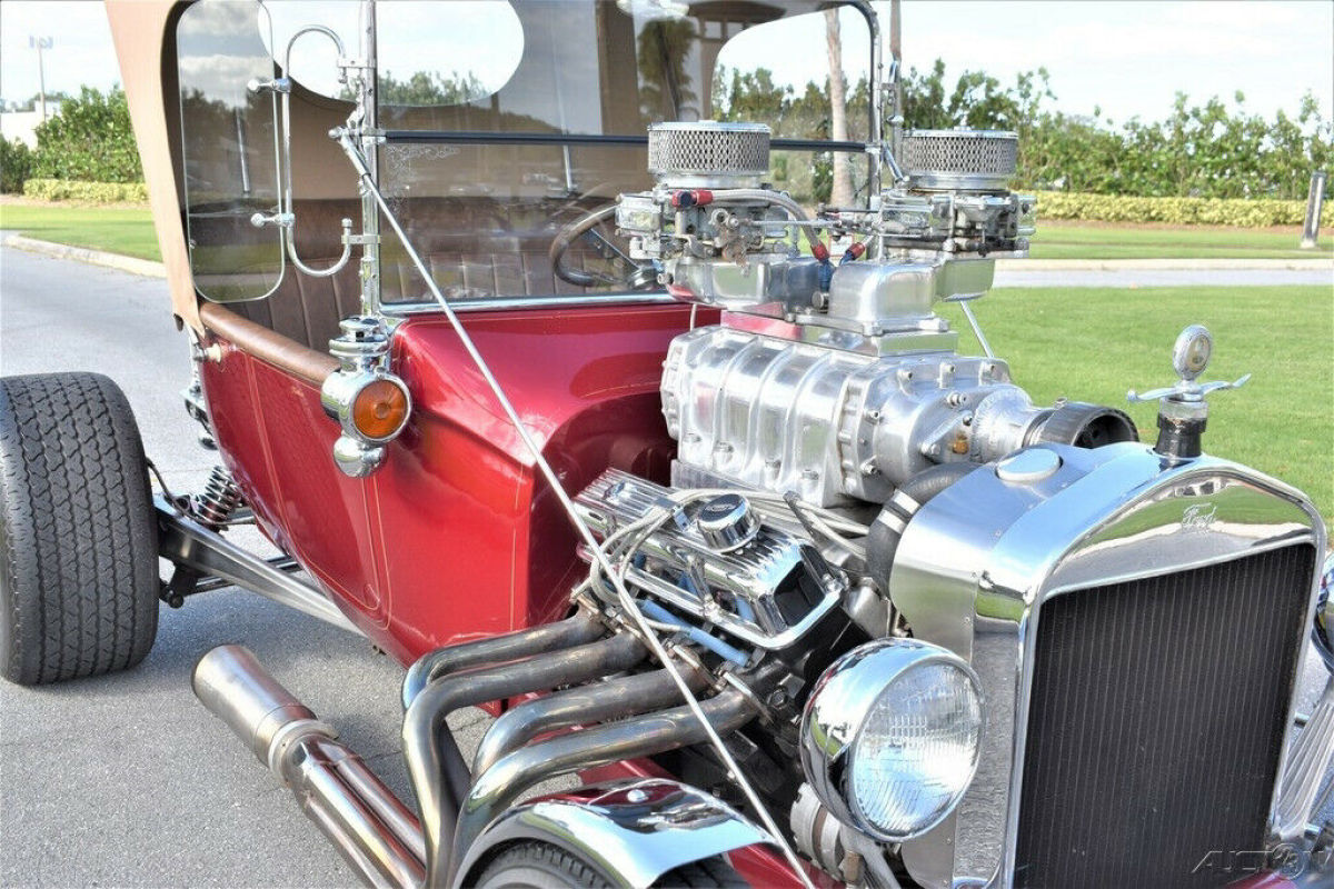 1914 Ford T-Bucket 406ci FE V8 GM 671 Blower - photo 6