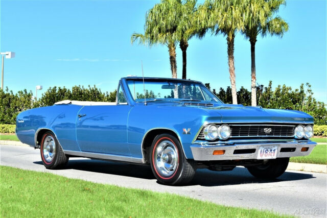 Impressive 1966 Chevrolet Chevelle SS Convertible Numbers Matching 396ci 1966 Chevrolet Chevelle SS Convertible 396ci 4 Speed
