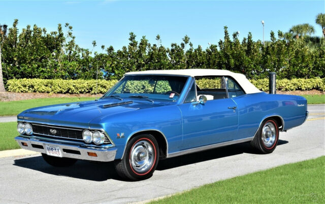 1966 Chevrolet Chevelle SS Convertible 396ci 4 Speed - photo 5