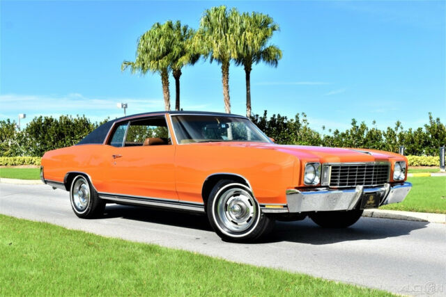 Impressive 1972 Chevrolet Monet Carlo Numbers Matching 402 V8 Auto A/C loaded 1972 Chevrolet Monte Carlo Coupe 402 V8 Auto A/C