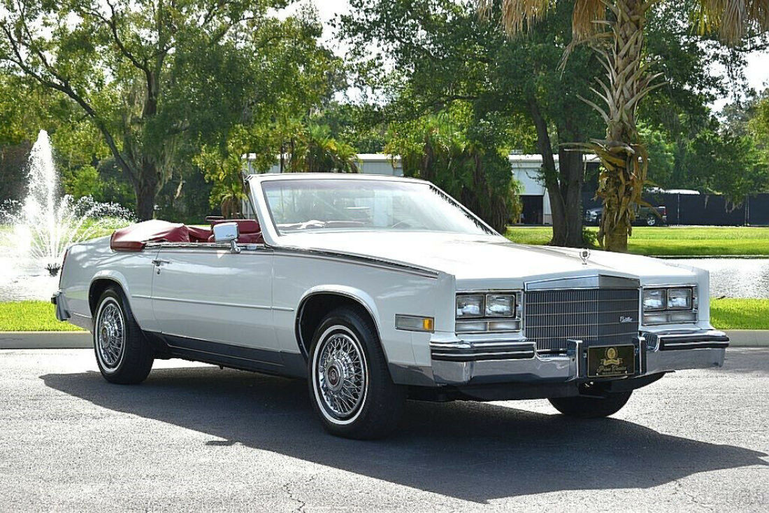 Impressive Rare 1984 Cadillac Biarritz Convertible 4.1L 50 ks Auto A/C PS PB Wow 1984 Cadillac Eldorado Biarritz 4.1L V8 Auto Fully Loaded