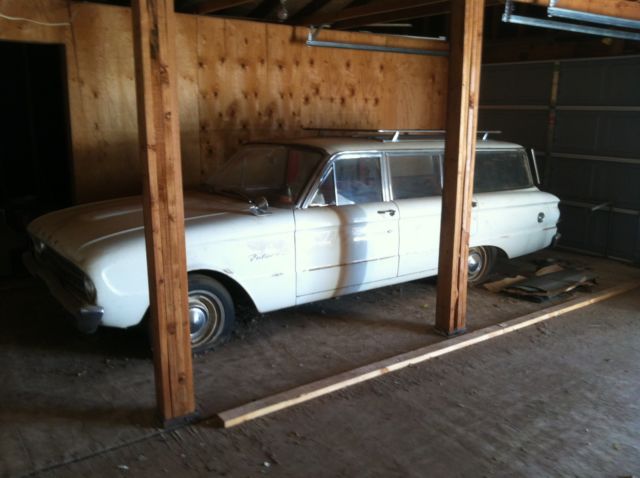 In Great Shape - Classic Surfer or Cool Delivery Car - Easy Restoration 1960 Ford Falcon Wagon, Deluxe Trim Package