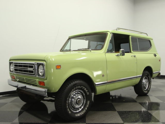 INCREDIBE SURVIVOR, FACT. A/C, 345 V8, AUTO, PS, PB W/FRNT DISCS, VERY ORIGINAL! 1977 International Harvester Scout