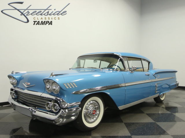 INCREDIBLE IMPALA, 348 TRI-POWER, 700R4, PS, PB, AC, GORGEOUS PAINT & INTERIOR!! 1958 Chevrolet Impala