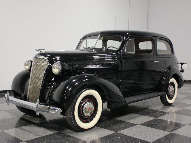 INCREDIBLE NUT & BOLT RESTORATION, 216 STOVEBOLT, DEEP PAINT, MOHAIR INTERIOR!! 1937 Chevrolet Master