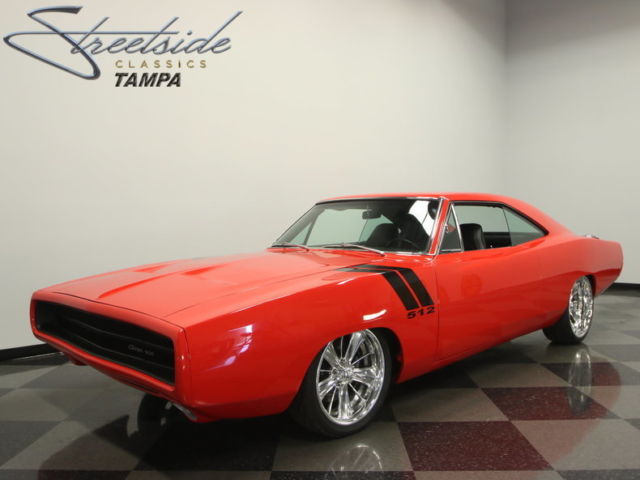 INCREDIBLE PROFESSIONAL BUILD, MONSTER 512 V8, TCI A727, CUSTOM SUSPENSION, A+ 1970 Dodge Charger