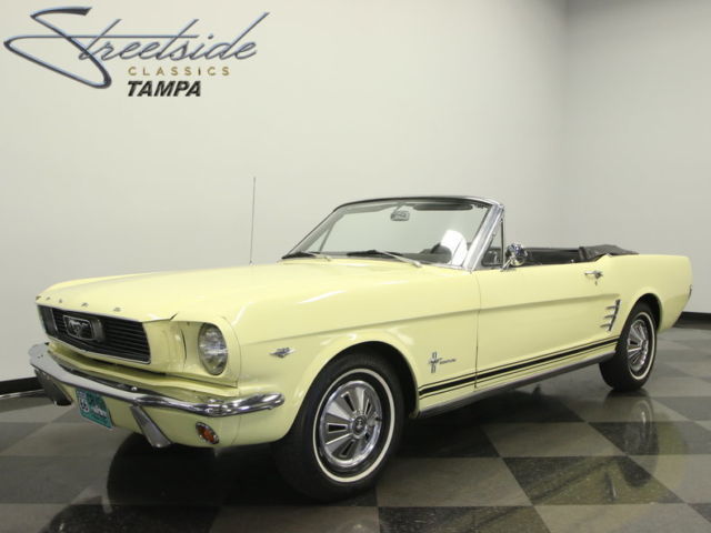 INCREDIBLE VALUE, C-CODE 289 V8, 3 SP MANUAL, CORRECT COLORS, DRIVES FANTASTIC!! 1966 Ford Mustang