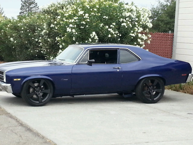 Indigo Pearl Blue Base Coupe 2 Door Automatic 1972 Pontiac Ventura