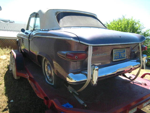 1960 Studebaker LARK VIII CONVERTIBLE California Car - photo 9