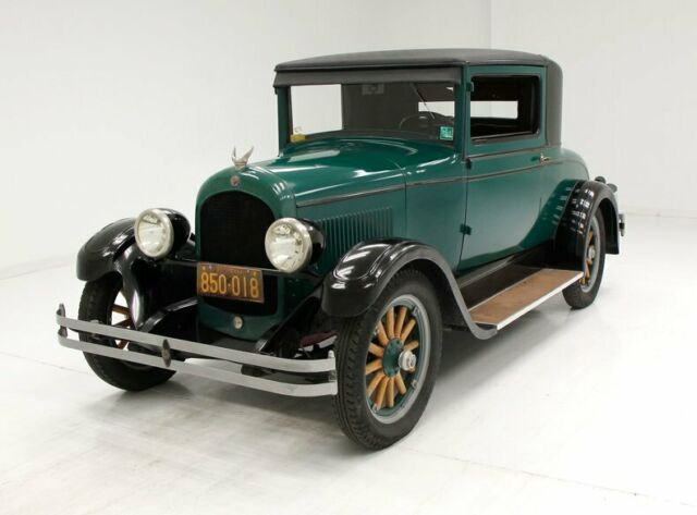 Inline 4-Cylinder/Leather Interior/Original Instruments/Wood Spoked Wheels 1928 Chrysler 52 Coupe