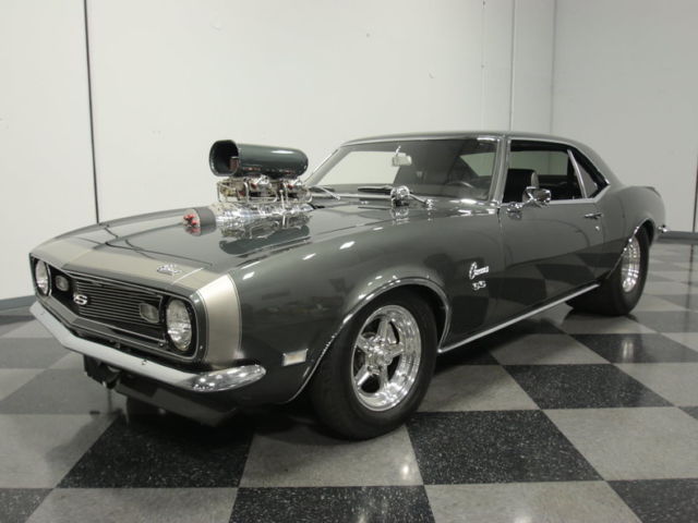 INSANE CUSTOM BUILD, SUPERCHARGED 540 V8, 990 HP, 2 QUICKFUEL 4BBLS, 4-DISCS, A+ 1968 Chevrolet Camaro Prostreet