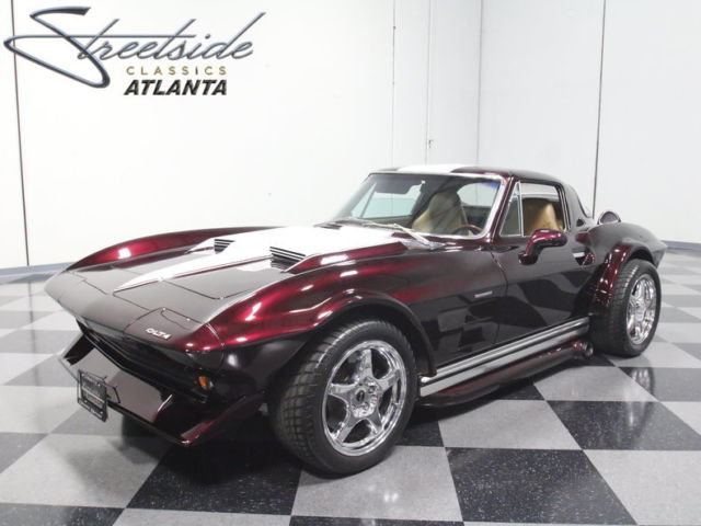 INSANE NO-EXPENSE-SPARED CUSTOM BUILD, LT4, 6-SPEED, A/C, ONE-OF-A-KIND RESTOMOD 1966 Chevrolet Corvette