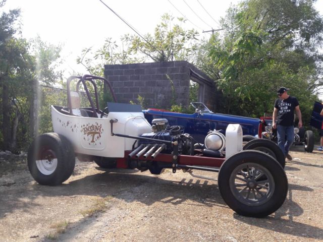 INSANI"T" Vintage Nostalgia Altered Drag T Bucket Gasser Rat Rod 1923 Ford Model T