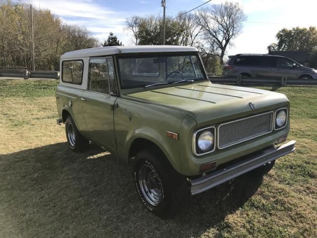 international harvester scout 800A V8 4 speed No Reserve 1970 International Harvester Scout