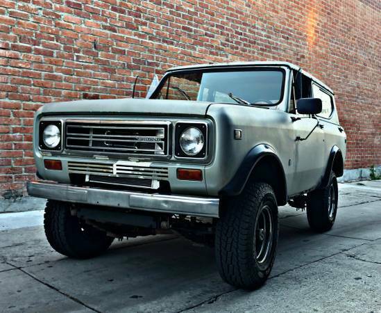 International Harvester Scout ii V8 Daily Driver 1978 International Harvester Scout