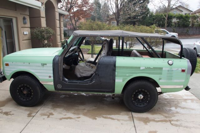 1979 International Harvester Scout Green and Black - photo 3