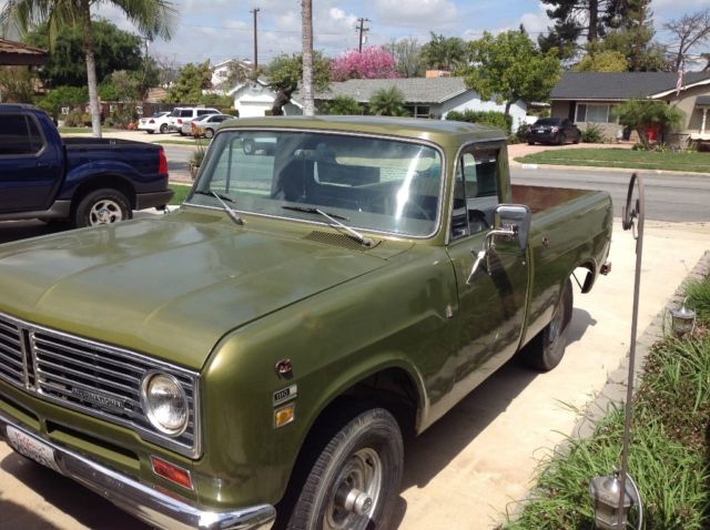 International Harvester scout pick up truck 4x4 1110 original paint excellent V8 1973 International Harvester Scout