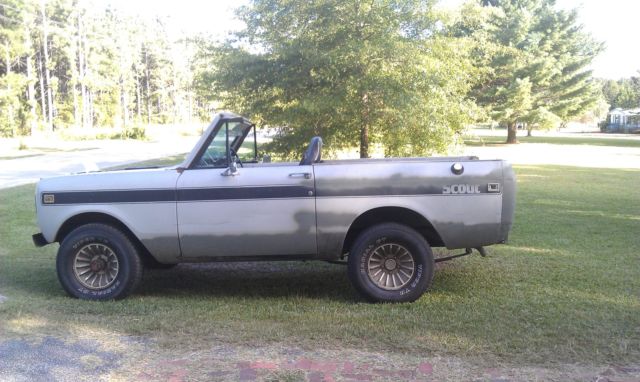International Havester Scout II 4WD, AutoTrans, A/C, Removable HardTop,running 1980 International Harvester Scout SW