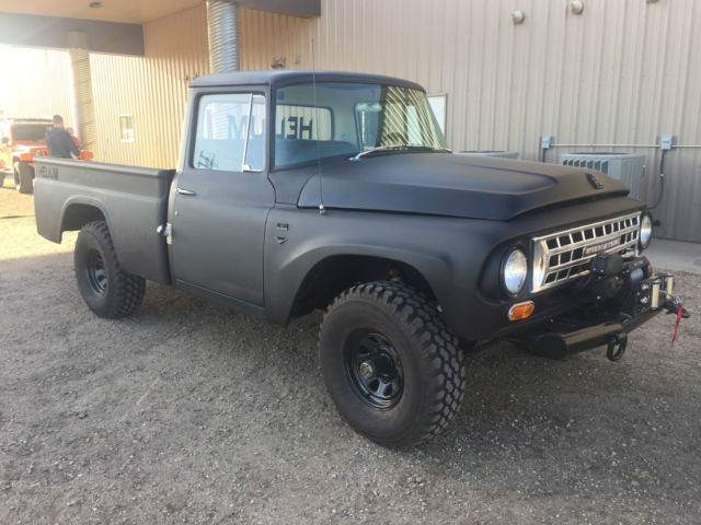 International Pickup 4 Wheel drive Black V8 Engine New Tires and Rims 1964 International Harvester Other 2 Door
