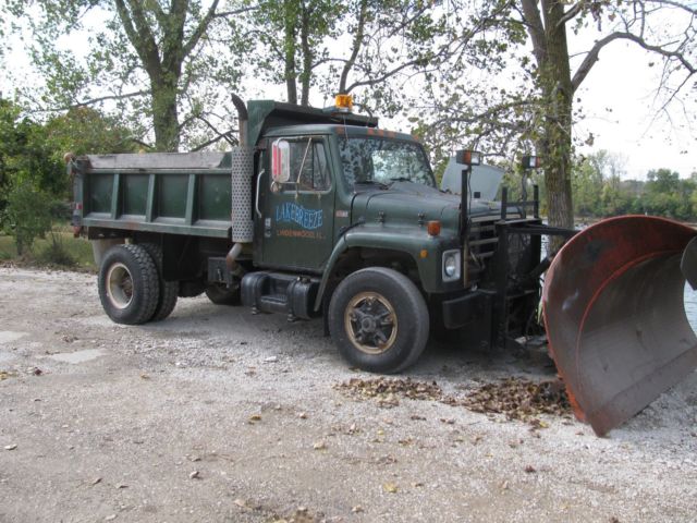 International Plow Truck Excelent Shape Low Miles 1986 International Harvester OtherS1900