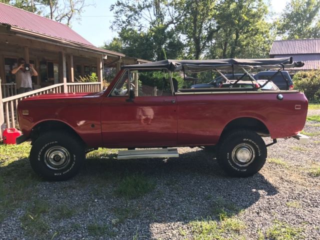 international scott convertible 1980 International Harvester Scout Convertible