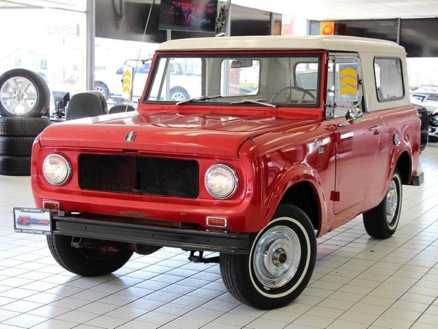 International Scout 800 4-Spd Sony Radio Fresh Tires 1966 International Harvester Scout 800 4-Spd Sony Radio Fresh Tires