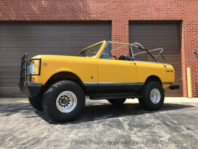 INTERNATIONAL SCOUT CHEVY 350 LIKE BRONCO-BLAZER 1975 International Harvester Scout II
