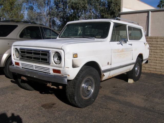 International Scout II Desert Find Project, Rare V8 **NO RESERVE** 1977 International Harvester Scout II