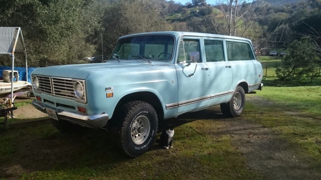 International Travelall 4x4 1973 nice original drives well stops well 1973 International Harvester Travelall 1110