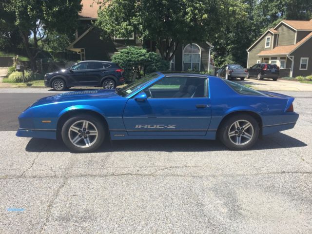 1987 Chevrolet Camaro IROC Z28 TUNED PORT INJECTION T TOPS G92 LOADED - photo 3