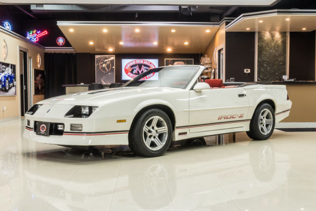 IROC Z28 Convertible! 23k Actual Miles, # Matching, 1 of 3,940, Time Capsule! 1989 Chevrolet Camaro IROC Z28 Convertible