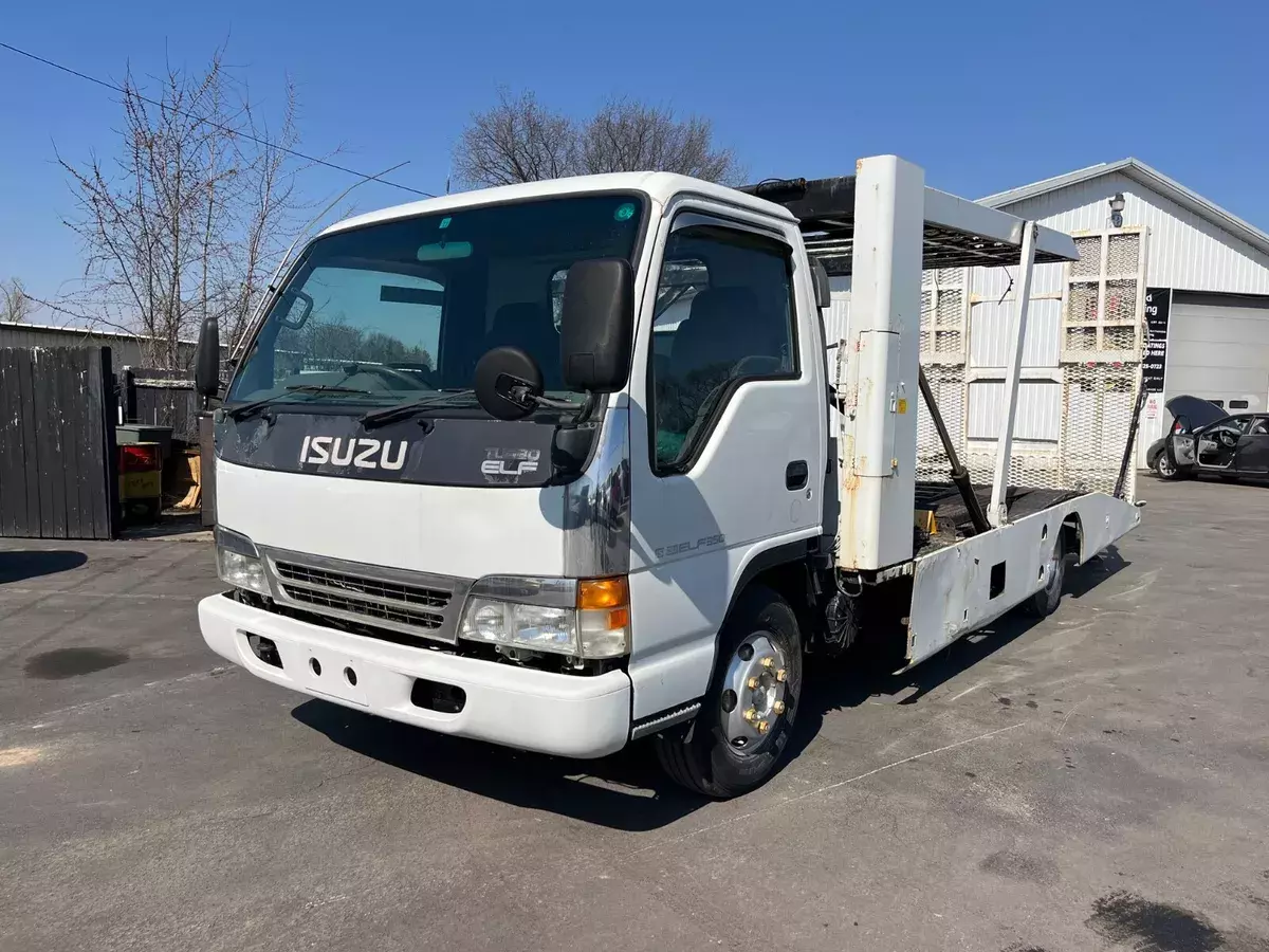 Isuzu elf 350 Turbo 2 car Transporter Tow truck Toy Hauler track car hauler 1995 1980 Isuzu Other 350 Turbo