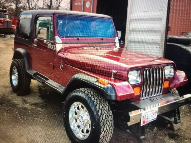 1991 Jeep Wrangler Burgundy - photo 5