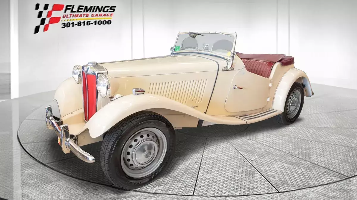 Ivory cream 1953 MG TD Convertible 0 Available Now! 1953 MG T-Series Survivor