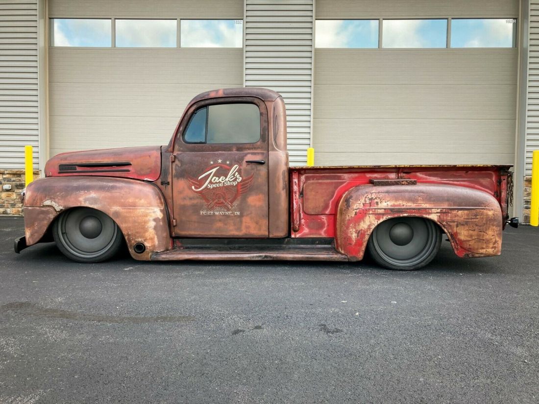 Jack's Speed Shop 1949 Ford F1, Ford Performance 429, Holley FI, Detroit Steel! 1949 Ford F-100