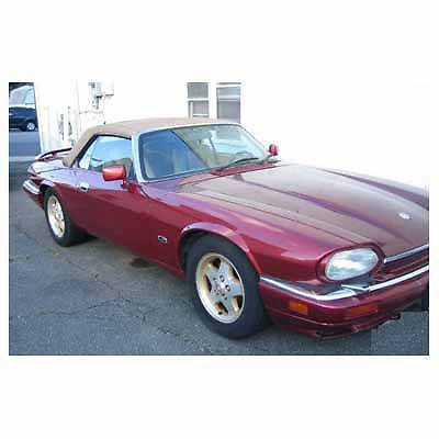 Jaguar Convertible XJS V 12 Red 12 cylinder-Special Anniversary Edition 1994 Jaguar XJS convertible