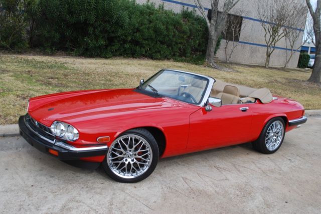 Jaguar Luxury Combined with Legendary American V8 Power-The Best of Both Worlds! 1989 Jaguar XJS Convertible