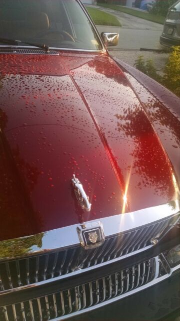 JAGUAR XJ6 CHERRY COLORED JAGUAR CAR 1982 Jaguar XJ6 Standard