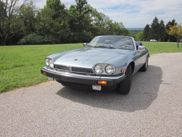 Jaguar XJS, 1990 Convertible V-12 56k miles , Great condition, Metallic Blue 1990 Jaguar XJS Convertible