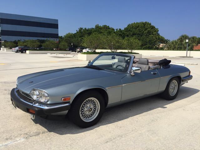 Jaguar XJS V12 Convertible Low Miles Clean Autocheck Garage Kept Collectors Item 1990 Jaguar XJS V12 Convertible