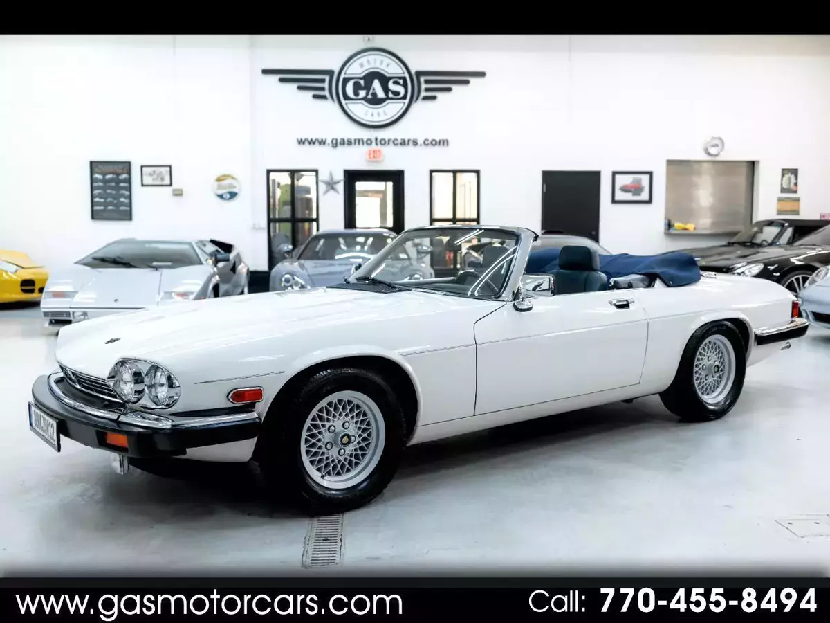 Jaguar XJS White with 46688 Miles, for sale! 1989 Jaguar XJS Convertible