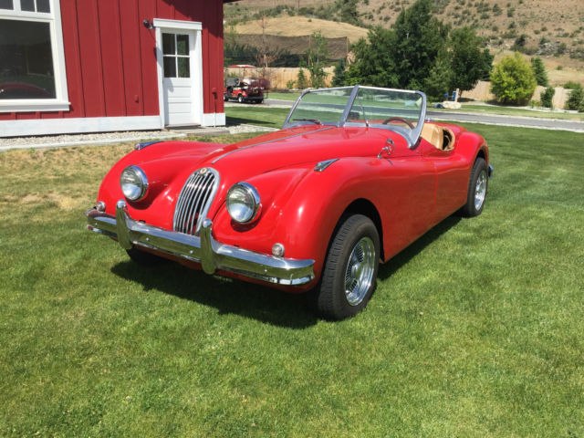 Jaguar XK120 XK140 1952 Coupe Convertible Replica w/ Automatic 4cyl Mustang II 1952 Jaguar XK Coupe
