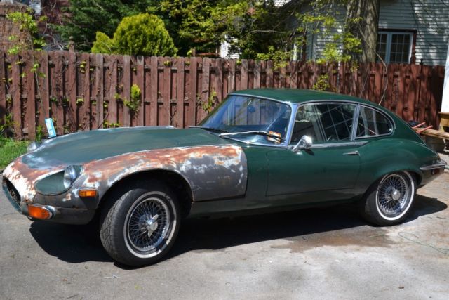 Jaguar XKE E-Type 2+2 1971 series 3 V12 automatic 1971 Jaguar E-Type 2+2