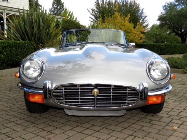 Jaguar XKE E-Type Roadster - 55K Orig Miles - #'s Match - AC - California Car 1974 Jaguar E-Type XKE
