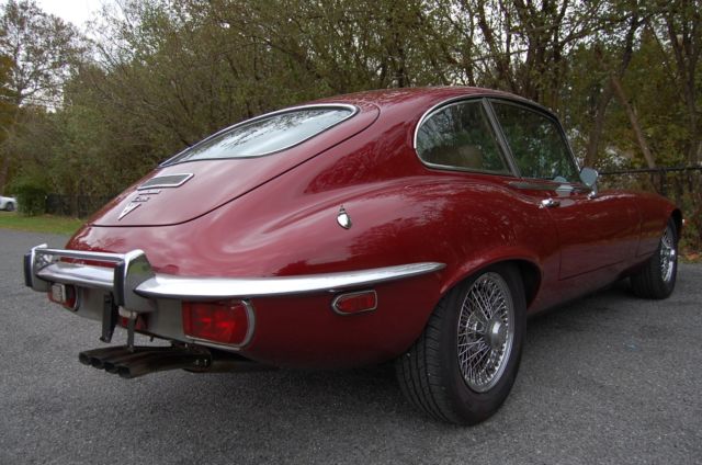 1973 Jaguar E-Type Manual Transmission V-12 Coupe Beautiful Condition - photo 3