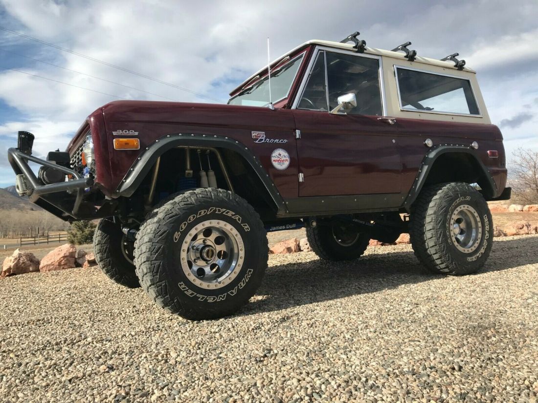 James Duff Trail Bronco Sport, 302, 4bbl, 5-spd, winch, rust free, 58k miles 1970 Ford Bronco Sport