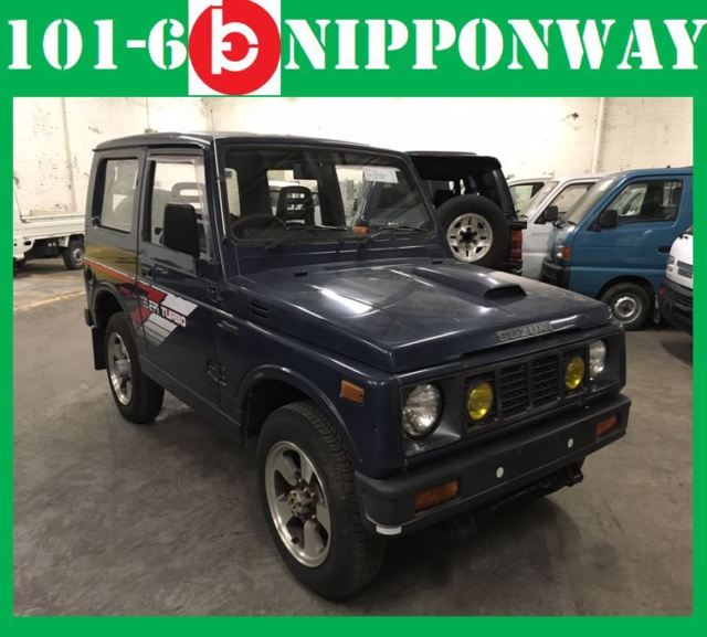 Japanese Mini SUV 1990 Suzuki Jimny/Samurai EFI 4x4 Turbo at Buy it Now Auction! 1990 Suzuki Samurai Jimny Full Option 4WD at No Reserve Auction