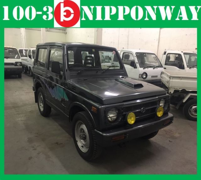 Japanese Mini SUV 1991 Suzuki Jimny/Samurai EFI 4x4 Turbo at No Reserve Auction! 1991 Suzuki Samurai Jimny Full Option 4WD at No Reserve Auction