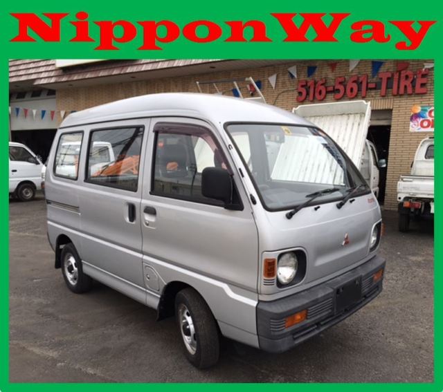 Japanese Mini Truck 1991 4x4 Mitsubishi Minicab Microvan Low Miles No Reserve 1991 Mitsubishi Minicab 4x4 Japanese Import Push Button 4x4 with Hi-Lo Transfer-Case